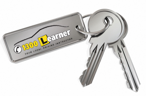1300 LEARNER Keyring
